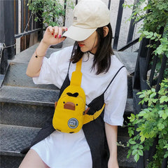 Teen Girls Sports Shoulder Crossbody Bags Women Waist Fanny Packs