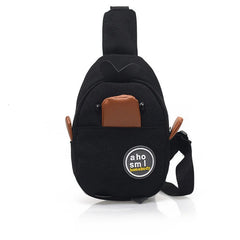 Teen Girls Sports Shoulder Crossbody Bag Canvas Chest Pack