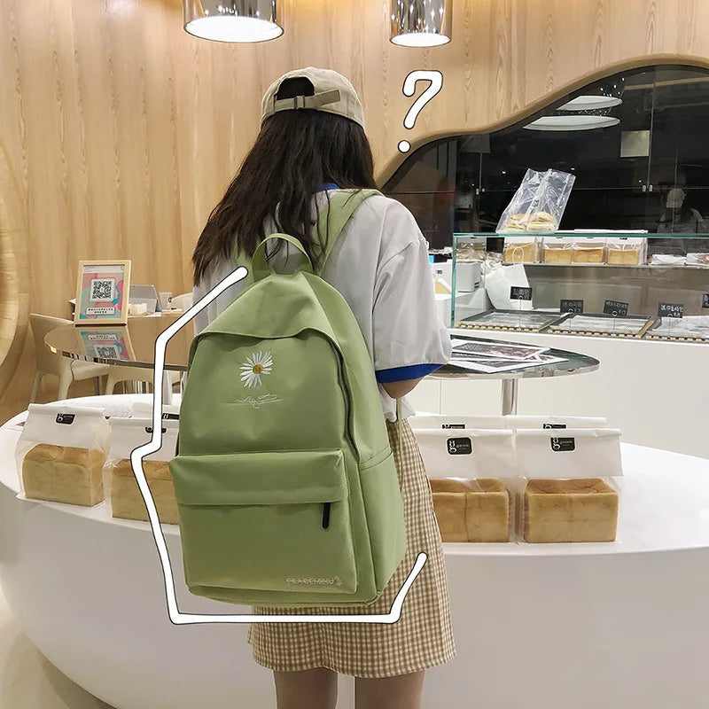 Teen School Bag for Girls Backpack Women Printing Bookbags Middle Student