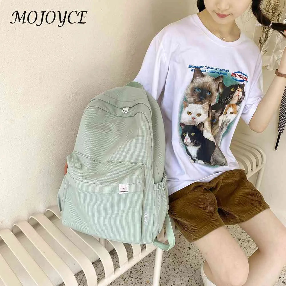 Teen School Bag for Girls Backpack Women Bookbag Middle Student Schoolbag