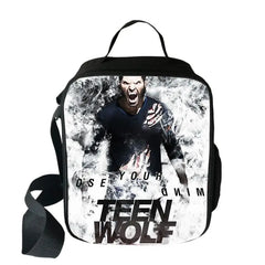 Teen Wolf Cooler Lunch Bag Men Women Portable Thermal Food Picnic Bags
