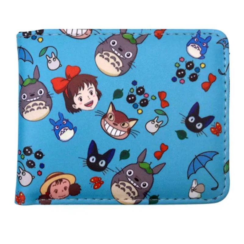 Anime Teen Girl Wallet with Coin Pocket