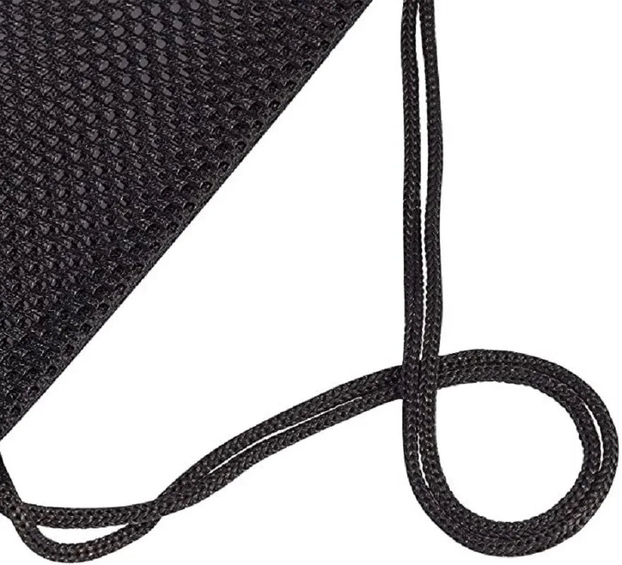 Teen Mesh Gym Sack Drawstring Backpack Soccer Ball Bag