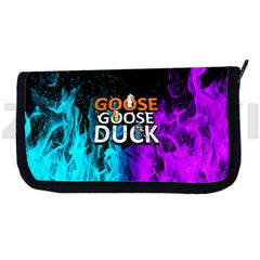 Teenager Goose Goose Duck 3D Wallet Print Pattern Game Wallet Men Women Cartoon