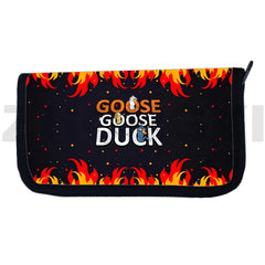 Teenager Goose Goose Duck 3D Wallet Print Pattern Game Wallet Men Women Cartoon
