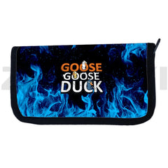 Teenager Goose Goose Duck 3D Wallet Print Pattern Game Wallet Men Women Cartoon