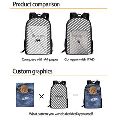 Teenager Schoolbag Leopard Printing Girls/Boys Book Bag