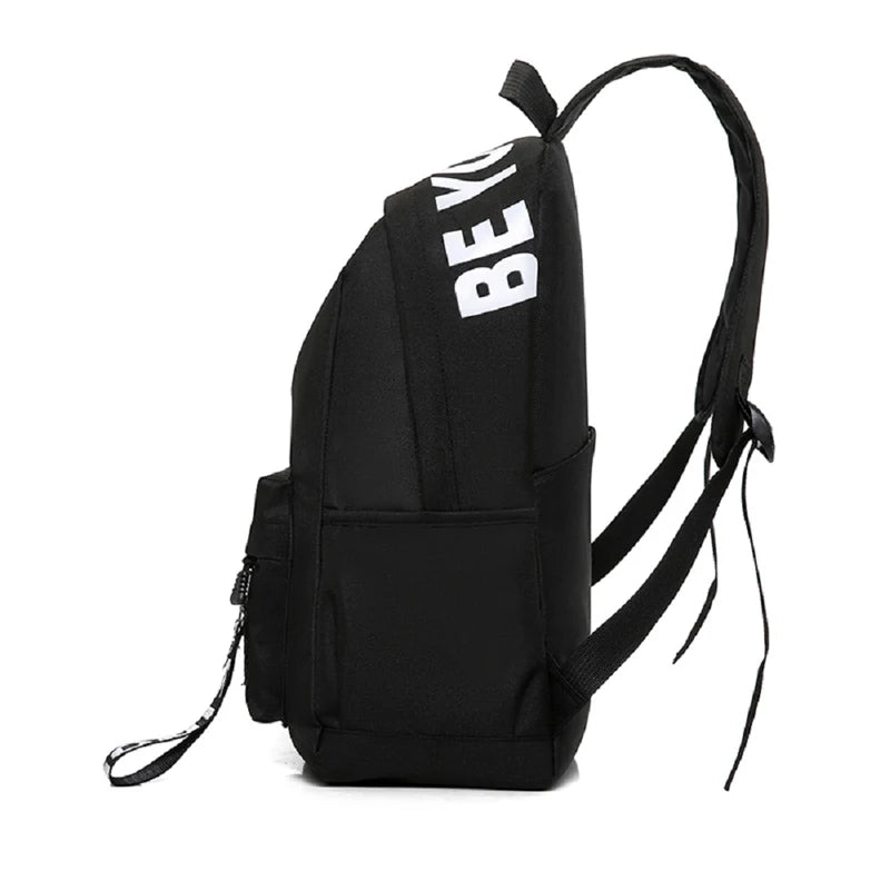 Teenagers School Bag Men Women Backpack Laptop Boys Girls Shoulder Bag Mochila