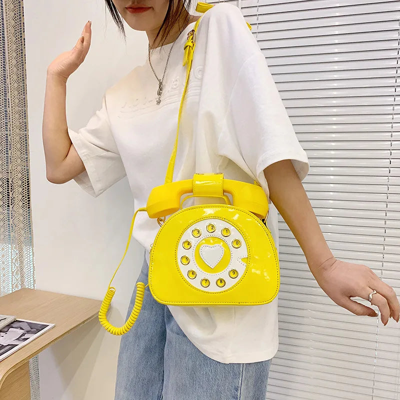 Pink Shoulder Crosbody Bag for Girl Patent Leather Casual Tote Bags