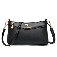 Temperament Ladies Shoulder Bag Soft Leather Armpit Messenger Bag