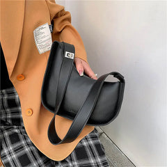 Temperament Women's Bags Retro Printed Letters Shoulder Bag