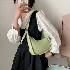 Temperament Women's Bags Retro Printed Letters Shoulder Bag