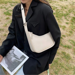 Temperament Women's Bags Retro Printed Letters Shoulder Bag