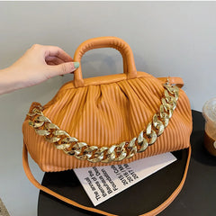 Cloud Crossbody Bags Women Handbags Folds Shoulder Bags