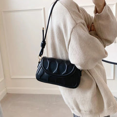 Shoulder Bags Women PU Leather Hasp All-match Cross-body Handbags