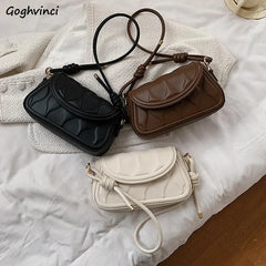 Shoulder Bags Women PU Leather Hasp All-match Cross-body Handbags