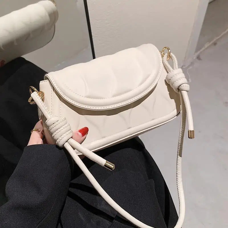 Shoulder Bags Women PU Leather Hasp All-match Cross-body Handbags