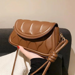 Shoulder Bags Women PU Leather Hasp All-match Cross-body Handbags