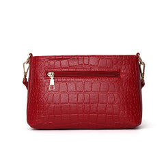Textured Messenger Bag Women's Fall Casual Mother Bag