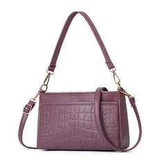 Textured Messenger Bag Women's Fall Casual Mother Bag