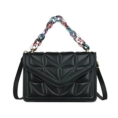 Textured Women Handbags Messenger Bags Square Casual Crossbody Bags