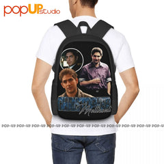 The Sopranos Christopher Moltisanti Backpack Large Capacity Portable Beach Bag