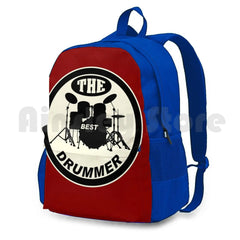 Drummer Outdoor Backpack Waterproof Hiking Camping Travel