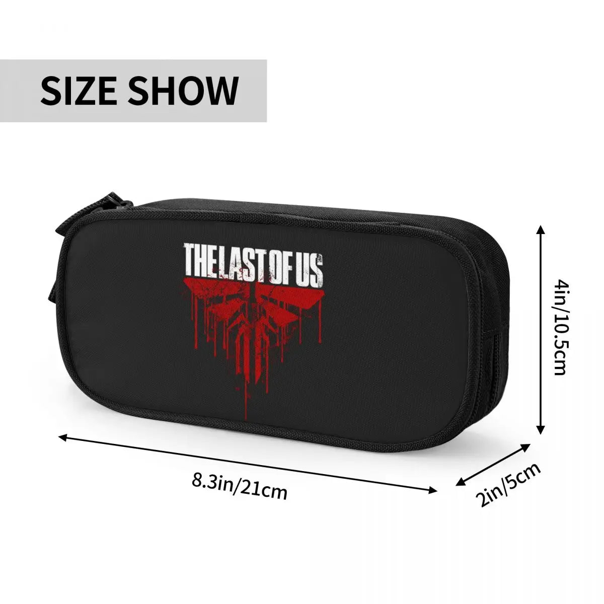 The Last Of Us Pen Box Anime Zipper Pen Bag
