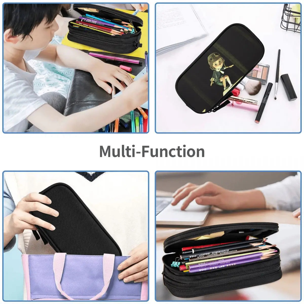 Little Prince Pen Box Student Anime Zipper Pen Bag