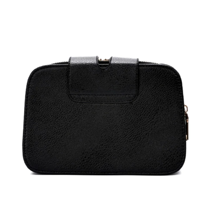 Women's Shoulder Bag Metal Buckle Chain Handbag Clutch