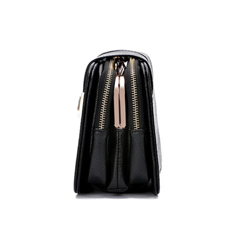 Women's Single Shoulder Bag Chain Strap Handbags Clutch Bag Metal Buckle