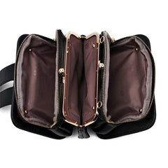 Women's Single Shoulder Bag Chain Strap Handbags Clutch Bag Metal Buckle