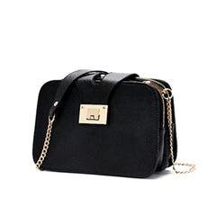 Women's Single Shoulder Bag Chain Strap Handbags Clutch Bag Metal Buckle