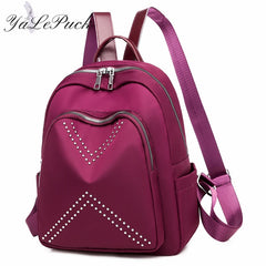 Waterproof Women's Shoulder Backpack for Travel and School