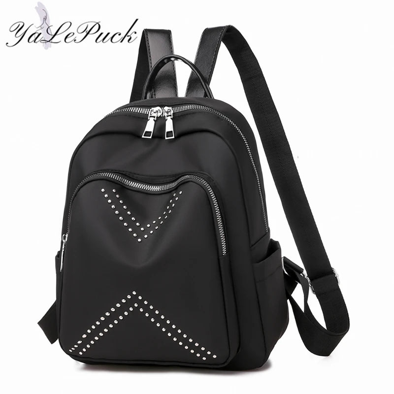 Waterproof Women's Shoulder Backpack for Teen Girls