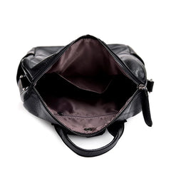 Women Leather Backpacks High Female Vintage Backpack Travel Shoulder Bag