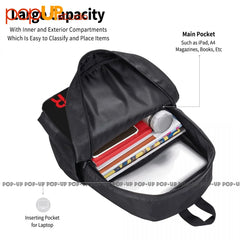The Pit (Cukur) Backpack Large Capacity Bookbag Beach Bag Gym Tote Bag