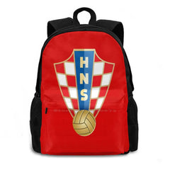 Red Blazers Travel Laptop School Backpack Croatia Vatreni