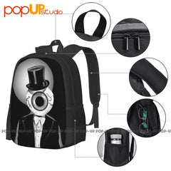 The Residents Eyeball Licensed Rock N Roll Backpack Large Capacity
