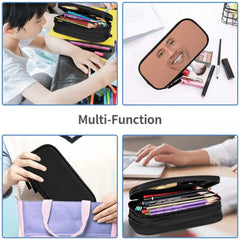 The Rock Face Pen Box Student School Anime Zipper Pen Bag