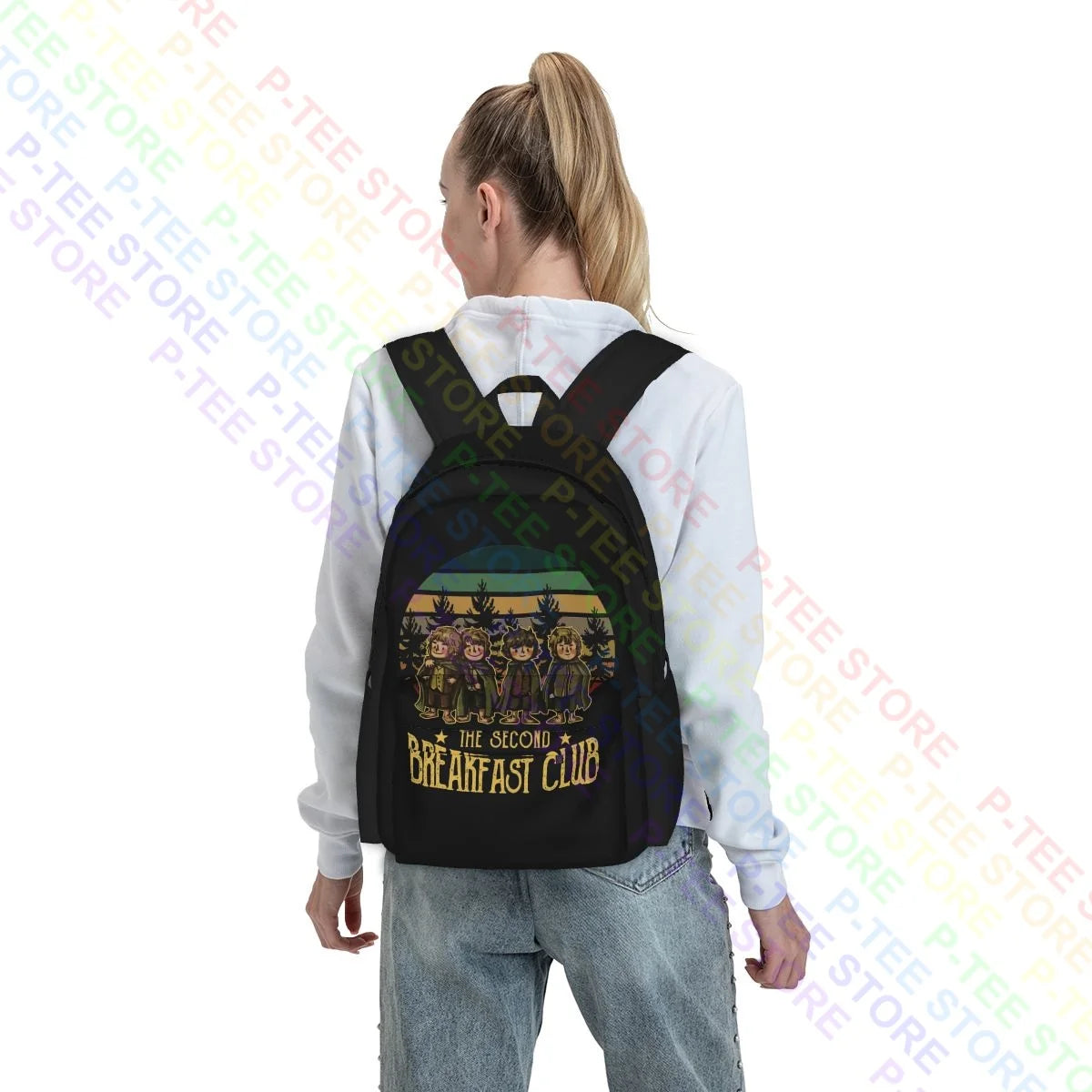 The Second Breakfast Club Adventure Backpack Gym Bag