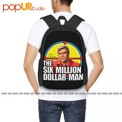 Six Million Dollar 70's TV Bionic American Backpack