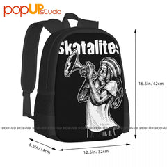 Skatalites Ska Reggae Backpack Large Capacity Print Beach Bag