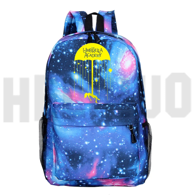 Umbrella Academy Backpack Anime Bag Bookbag Laptop Schoolbags Sac A Dos Travel