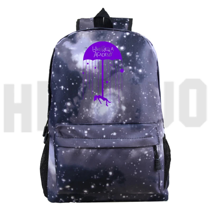 Umbrella Academy Backpack Anime Bag Bookbag Laptop Schoolbags Sac A Dos Travel