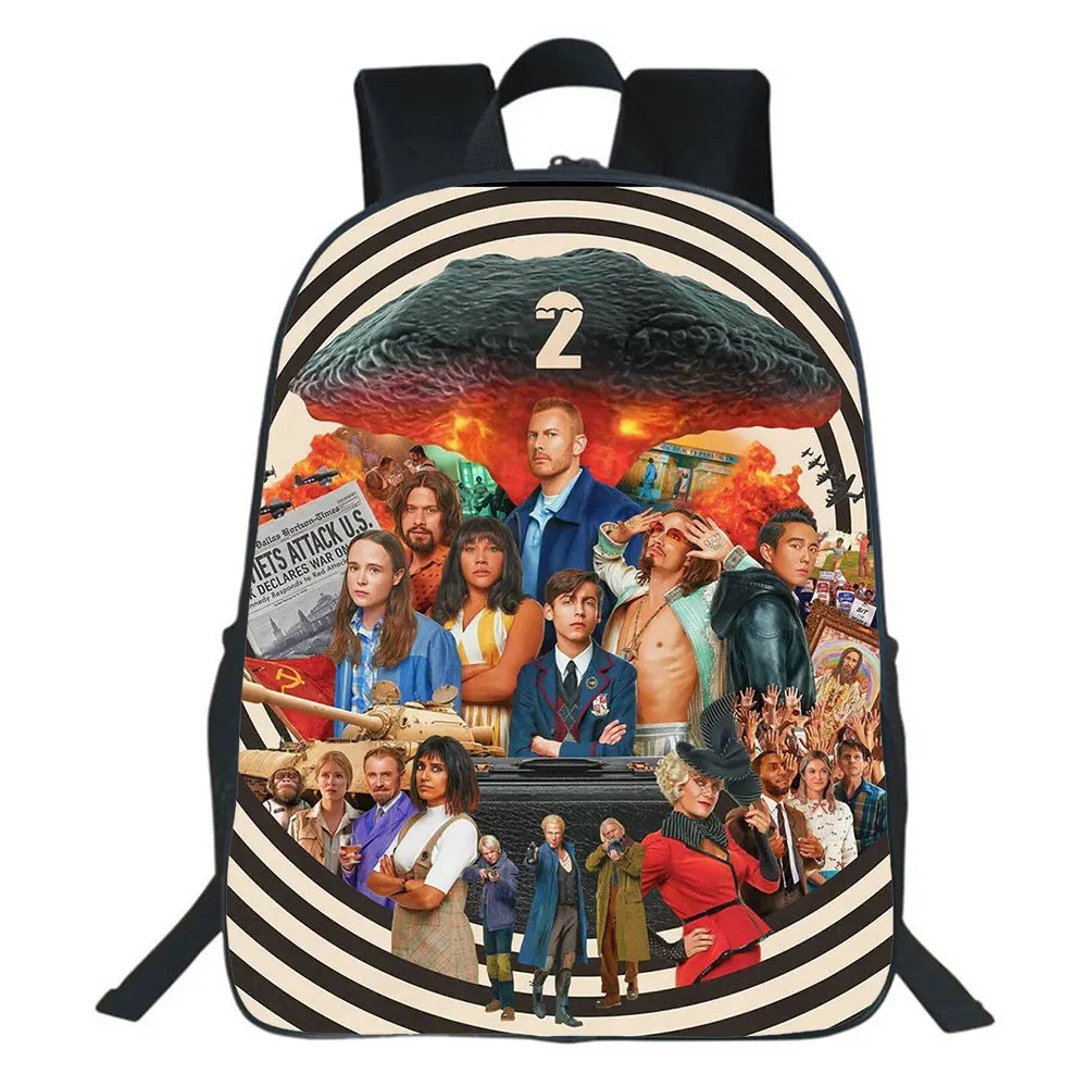 Umbrella Academy School Bags Boy Girl Backpack Men Women Children Cartoon