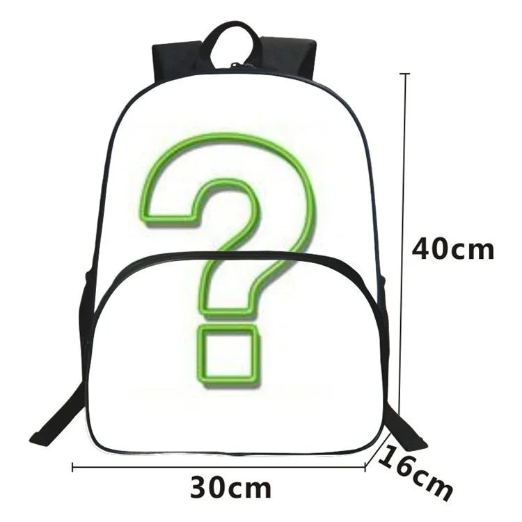 The Weeknd 16 Inch School Backpack Student Boys Girls School Bags