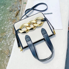Chain Letter Bag Messenger Bag Female Commuter Niche Female Bag