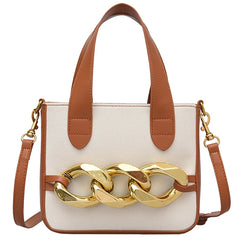 Chain Letter Bag Messenger Bag Female Commuter Niche Female Bag