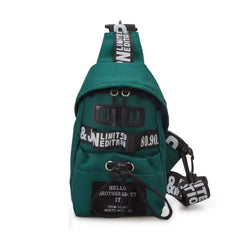 Crossbody Chest Bag Sports Waist Bag Small Casual Bag